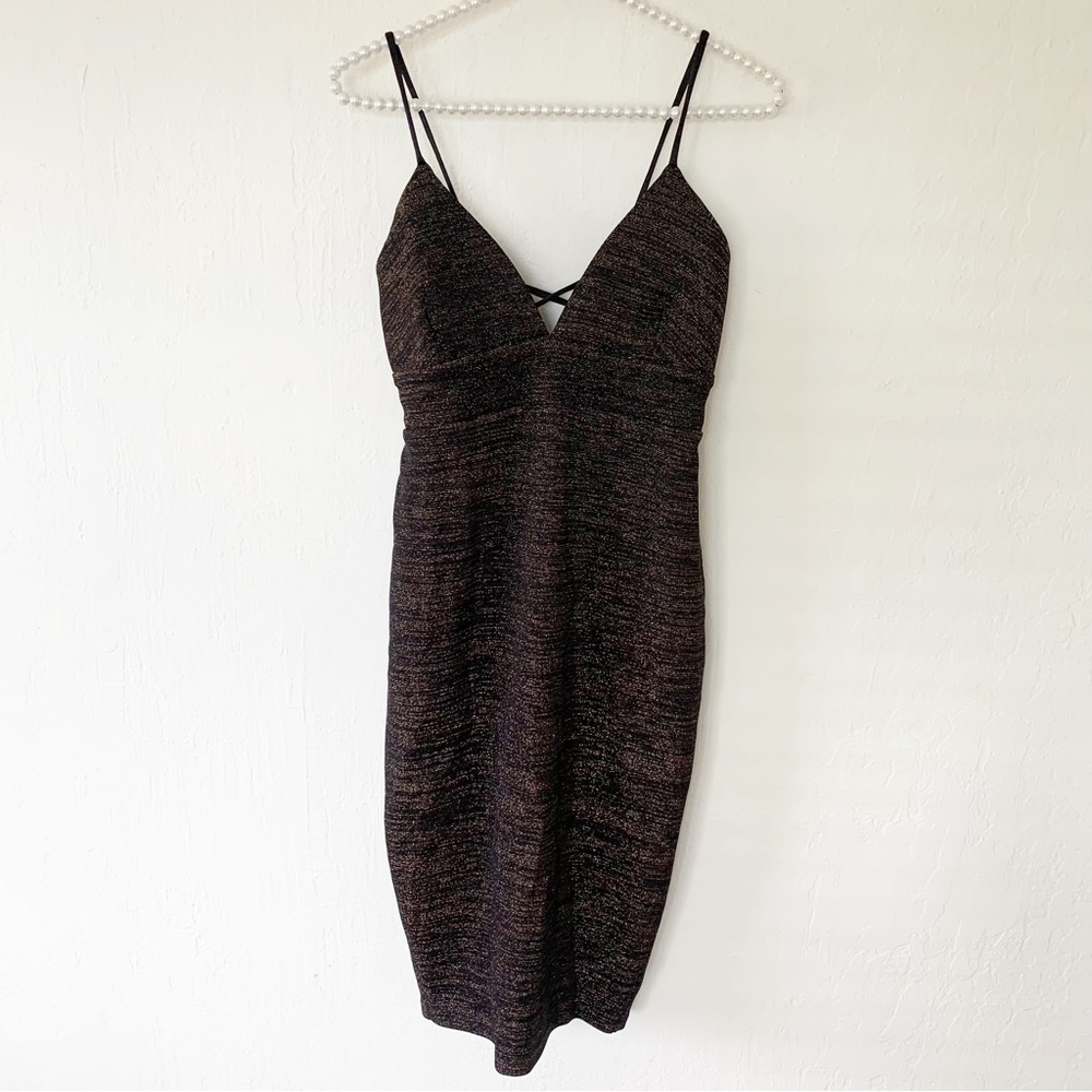 Nookie Metallic Aura Midi Dress - Picture 5 of 14